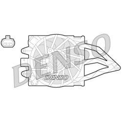 Ventiliatorius, radiatoriaus DENSO DER09057