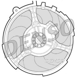 Ventiliatorius, radiatoriaus DENSO DER09060