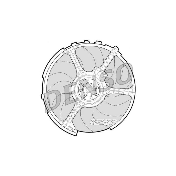 Ventiliatorius, radiatoriaus DENSO DER09063