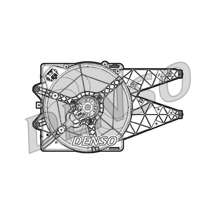 Ventiliatorius, radiatoriaus DENSO DER09065