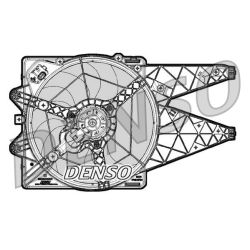 Ventiliatorius, radiatoriaus DENSO DER09066