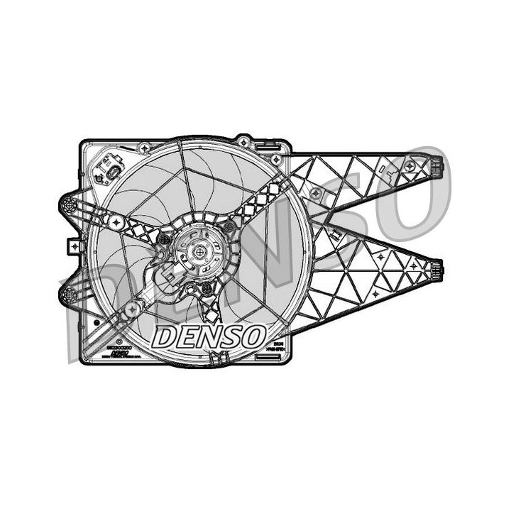 Ventiliatorius, radiatoriaus DENSO DER09066