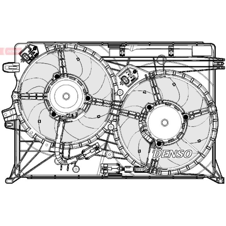 Ventiliatorius, radiatoriaus DENSO DER09075