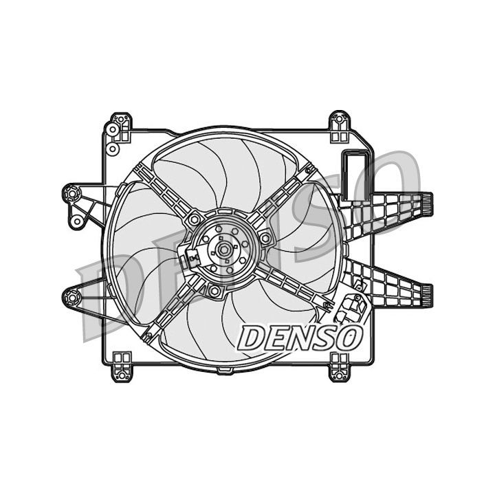Ventiliatorius, radiatoriaus DENSO DER09089