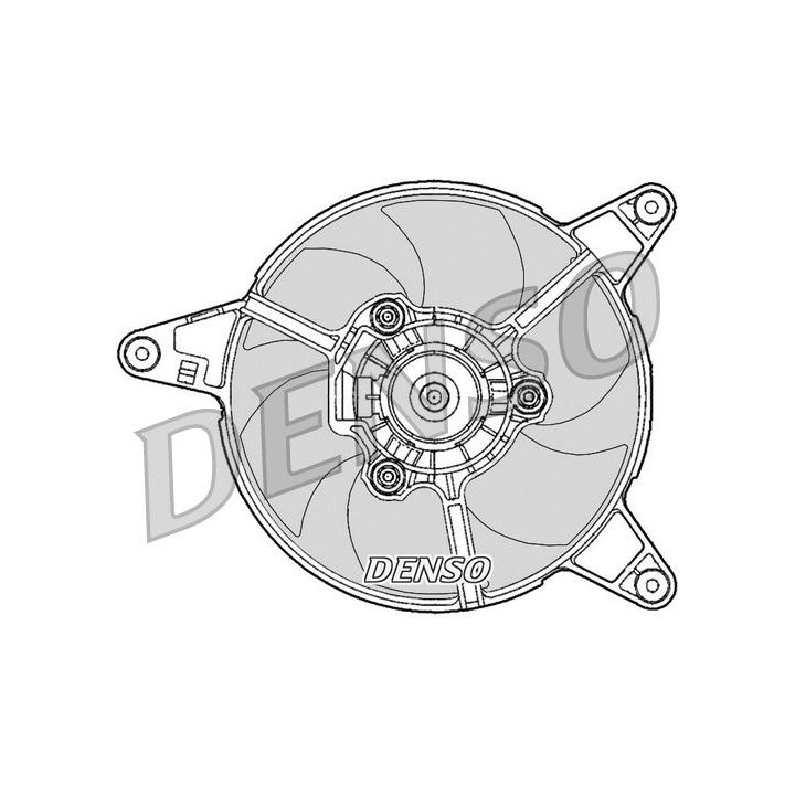 Ventiliatorius, radiatoriaus DENSO DER09090