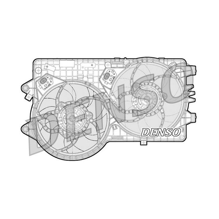 Ventiliatorius, radiatoriaus DENSO DER09093