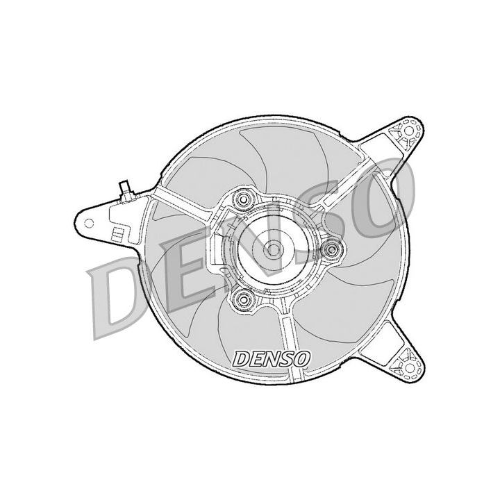 Ventiliatorius, radiatoriaus DENSO DER09095