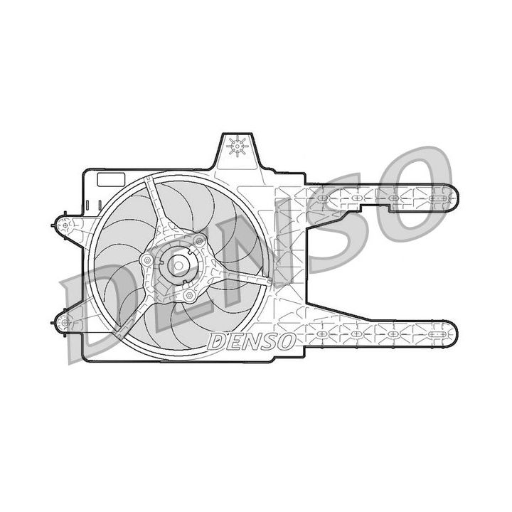 Ventiliatorius, radiatoriaus DENSO DER09245