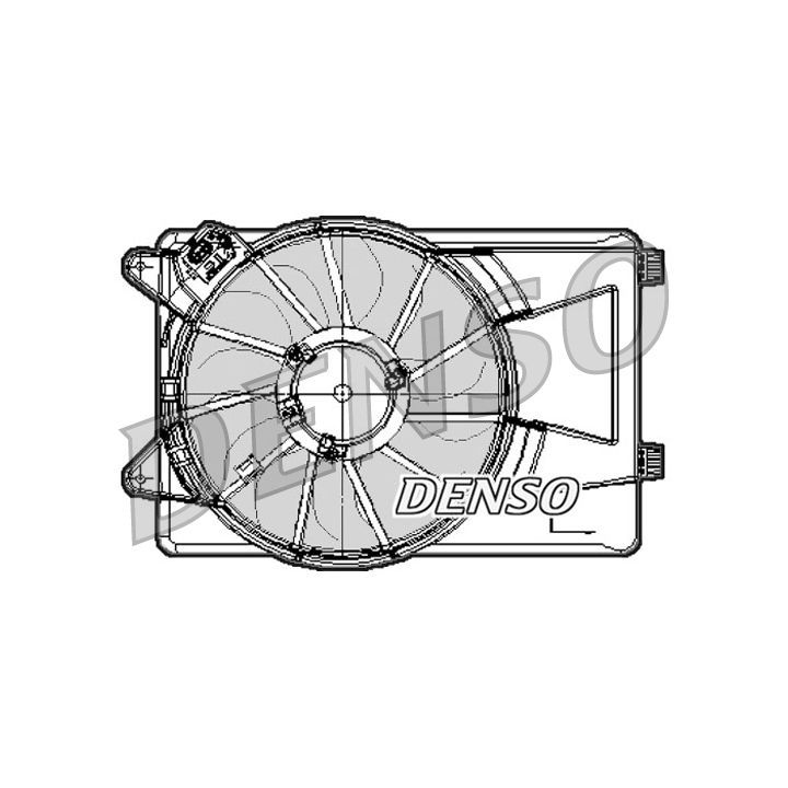 Ventiliatorius, radiatoriaus DENSO DER09301