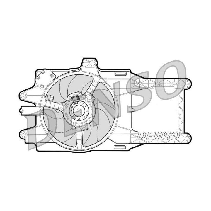 Ventiliatorius, radiatoriaus DENSO DER13001