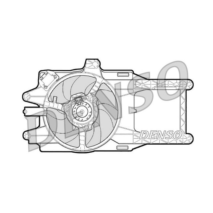 Ventiliatorius, radiatoriaus DENSO DER13002