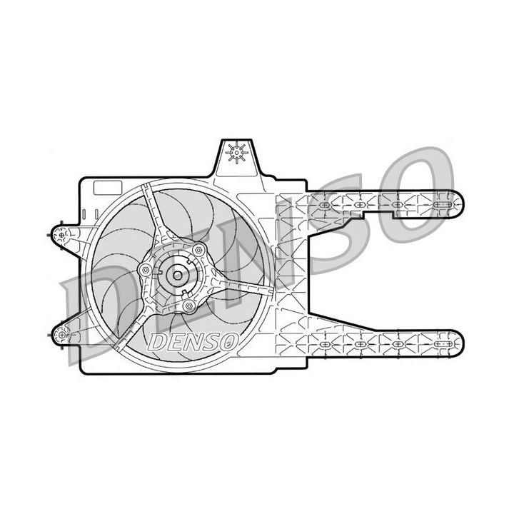 Ventiliatorius, radiatoriaus DENSO DER13006