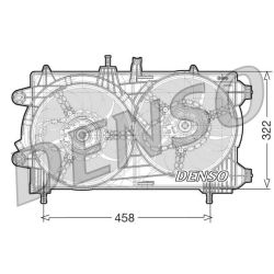 Ventiliatorius, radiatoriaus DENSO DER13008