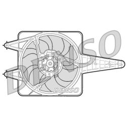Ventiliatorius, radiatoriaus DENSO DER13203