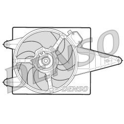 Ventiliatorius, radiatoriaus DENSO DER13204