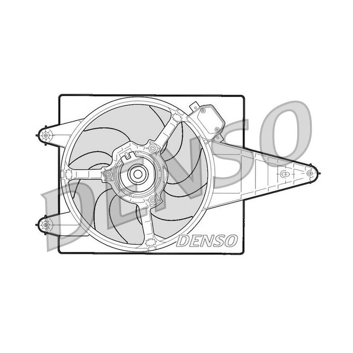 Ventiliatorius, radiatoriaus DENSO DER13204