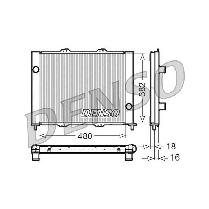 Aušintuvo modulis DENSO DRM23099