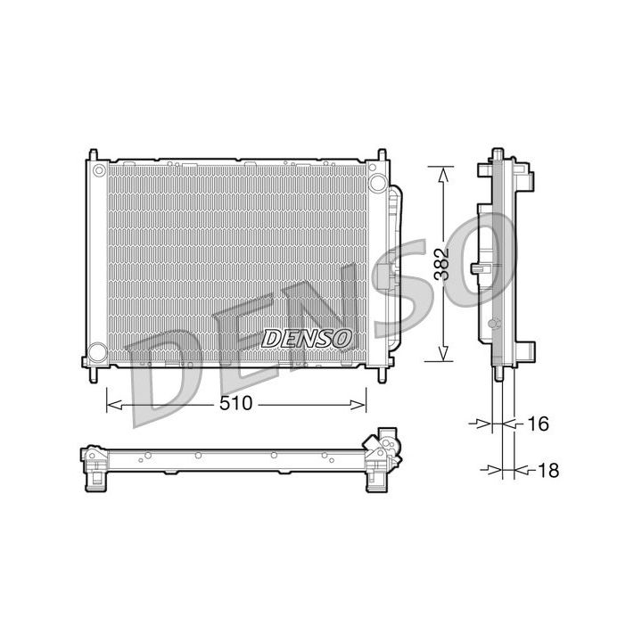 Aušintuvo modulis DENSO DRM23101