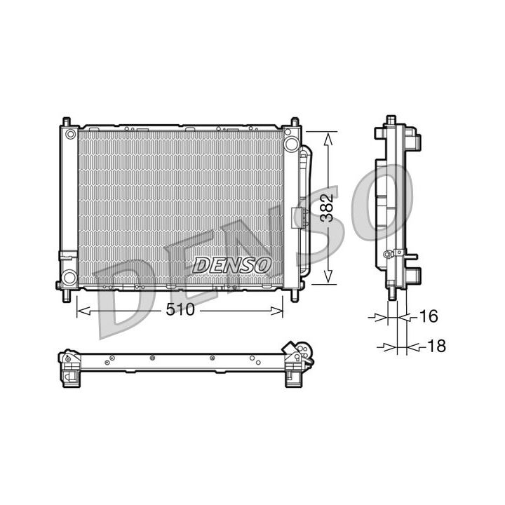 Aušintuvo modulis DENSO DRM23102