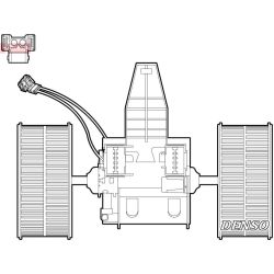 Vidaus pūtiklis DENSO DEA05009