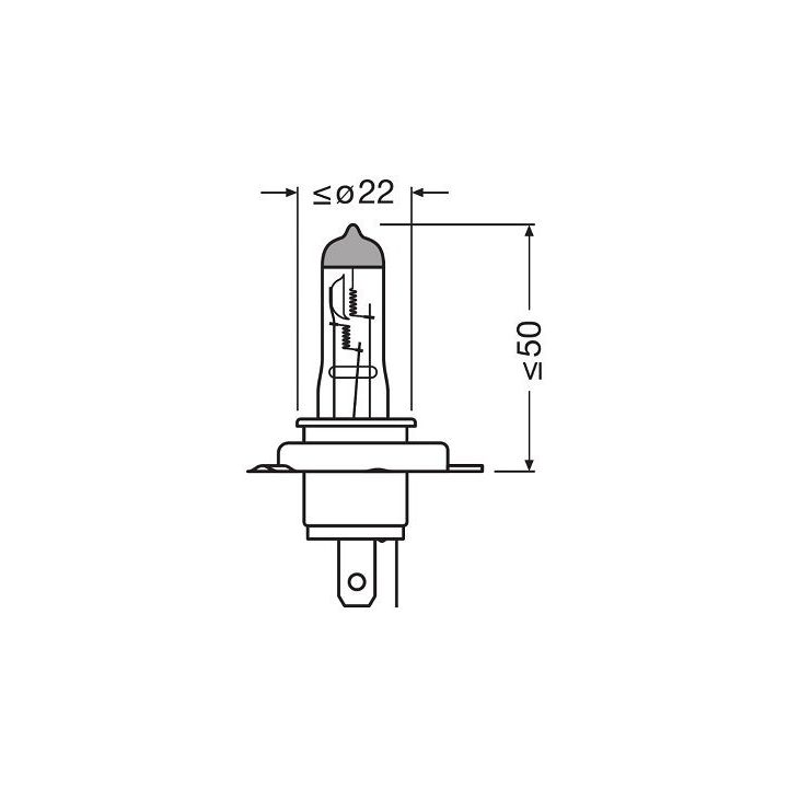 Lemputė, prožektorius ams-OSRAM 64181L