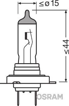 Lemputė, prožektorius ams-OSRAM 64210NL