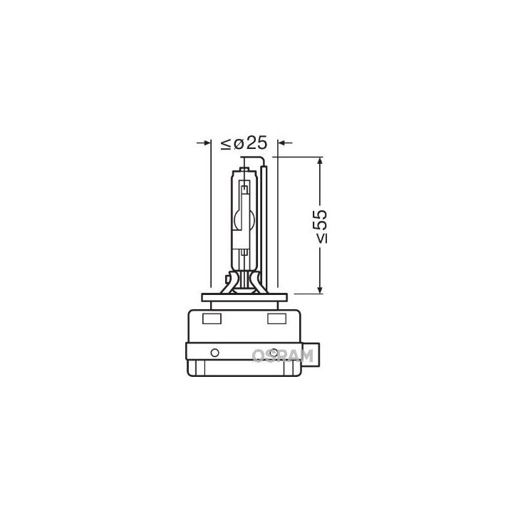Lemputė, prožektorius ams-OSRAM 66150