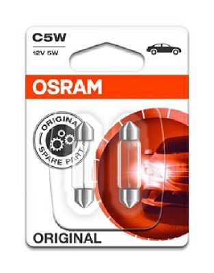 Lemputė, valstybinio numerio apšvietimas ams-OSRAM 6418-02B