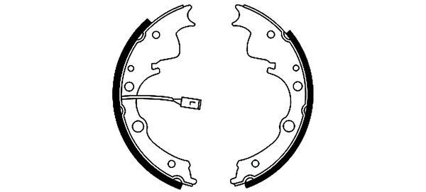 Stabdžių trinkelių komplektas MINTEX MFR365