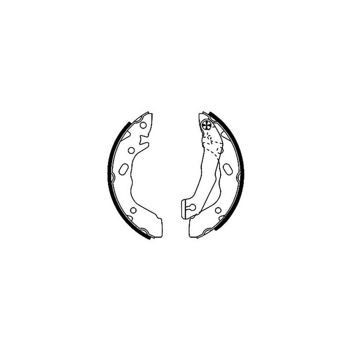 Stabdžių trinkelių komplektas MINTEX MFR367