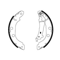 Stabdžių trinkelių komplektas MINTEX MFR469