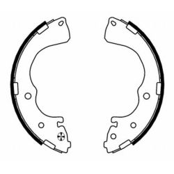 Stabdžių trinkelių komplektas MINTEX MFR632