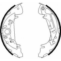 Stabdžių trinkelių komplektas MINTEX MFR645