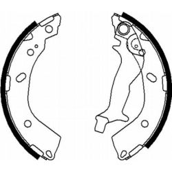 Stabdžių trinkelių komplektas MINTEX MFR646