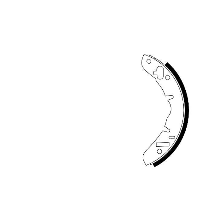 Stabdžių trinkelių komplektas MINTEX MLR17