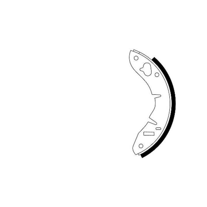 Stabdžių trinkelių komplektas MINTEX MLR5