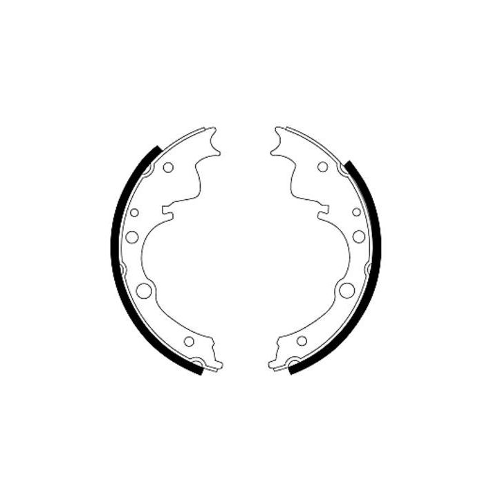 Stabdžių trinkelių komplektas MINTEX MLR62