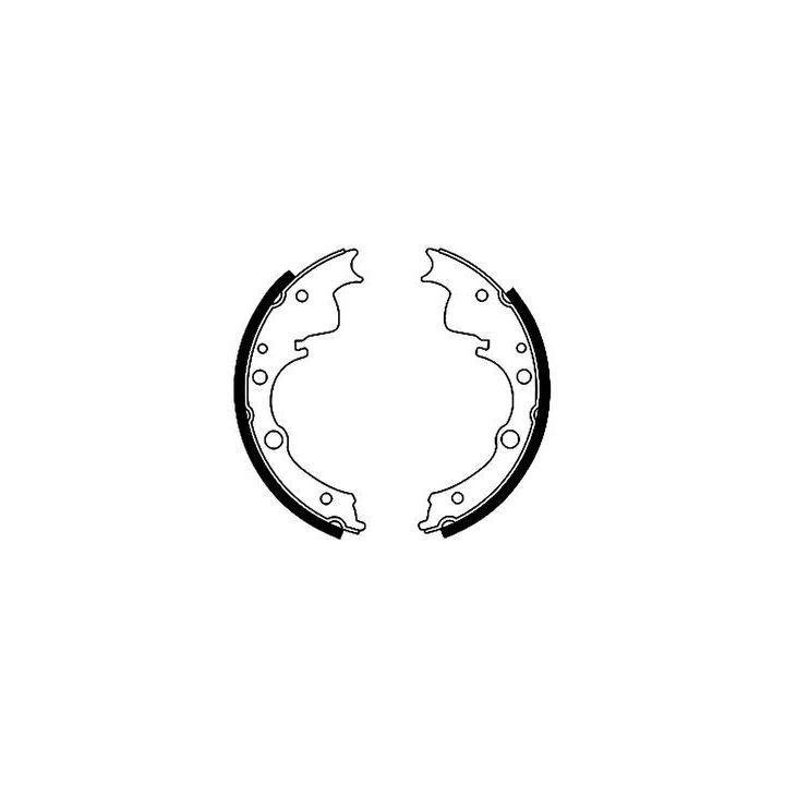 Stabdžių trinkelių komplektas MINTEX MLR69