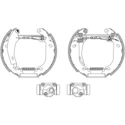 Stabdžių trinkelių komplektas MINTEX MSP045