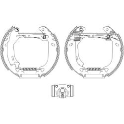 Stabdžių trinkelių komplektas MINTEX MSP108