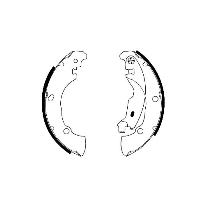 Stabdžių trinkelių komplektas MINTEX MSP295