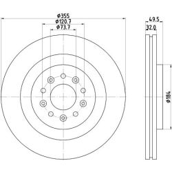 Stabdžių diskas MINTEX MDC2309