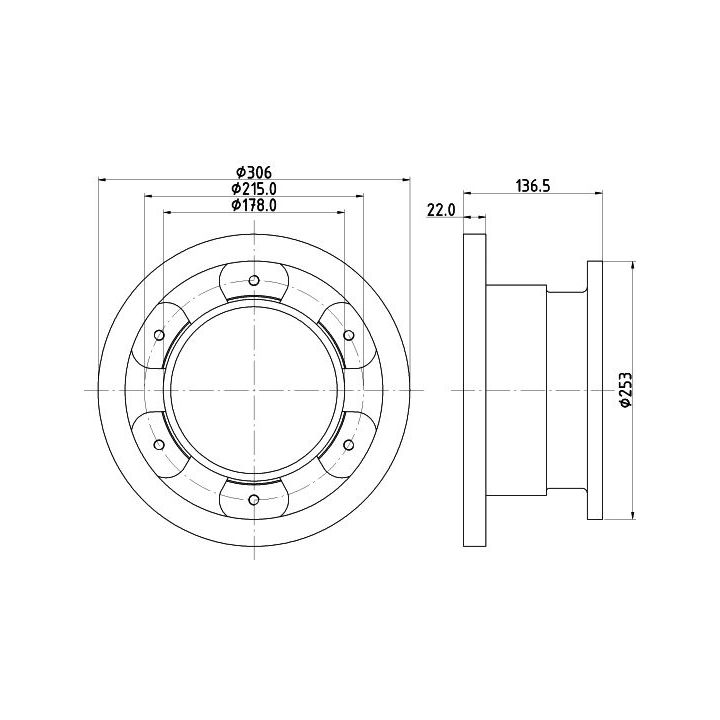 Stabdžių diskas MINTEX MDC2377
