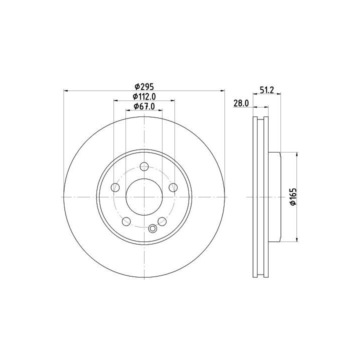 Stabdžių diskas MINTEX MDC2537