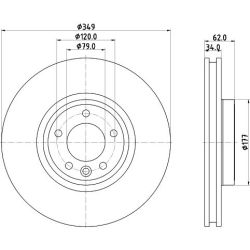 Stabdžių diskas MINTEX MDC2902C