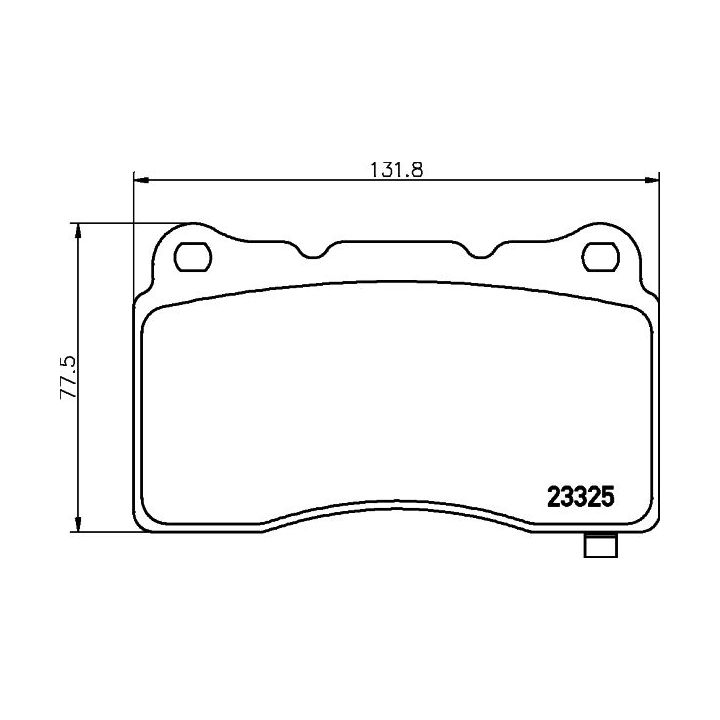 Stabdžių trinkelių rinkinys, diskinis stabdys MINTEX MDB3117