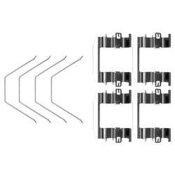 Priedų komplektas, diskinių stabdžių trinkelės MINTEX MBA0016