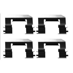 Priedų komplektas, diskinių stabdžių trinkelės MINTEX MBA0023