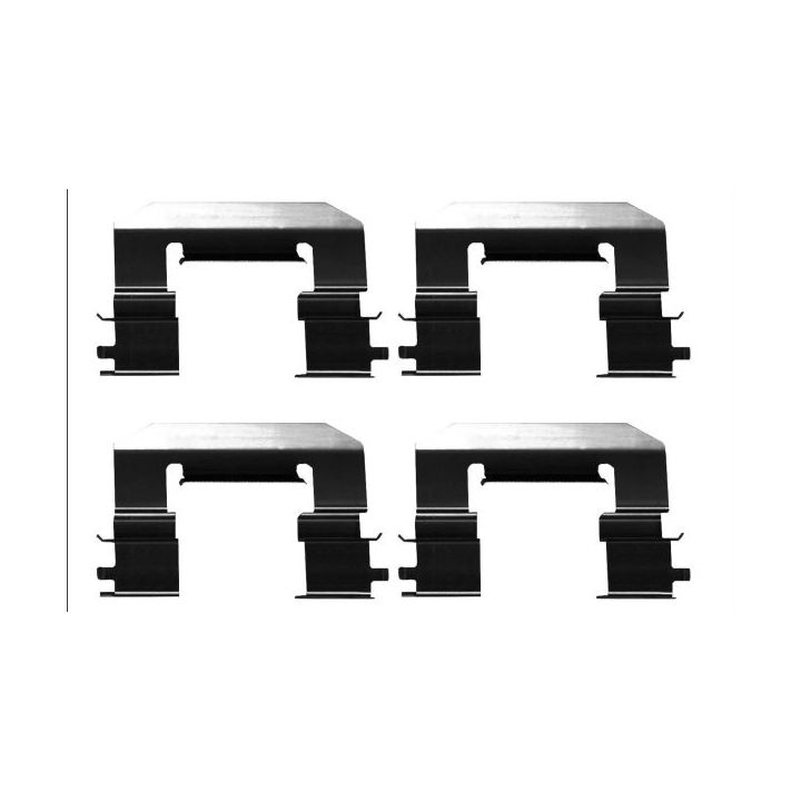 Priedų komplektas, diskinių stabdžių trinkelės MINTEX MBA0023