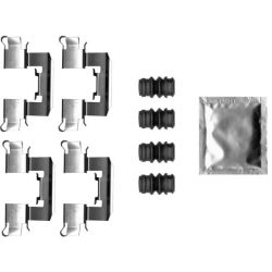 Priedų komplektas, diskinių stabdžių trinkelės MINTEX MBA0062